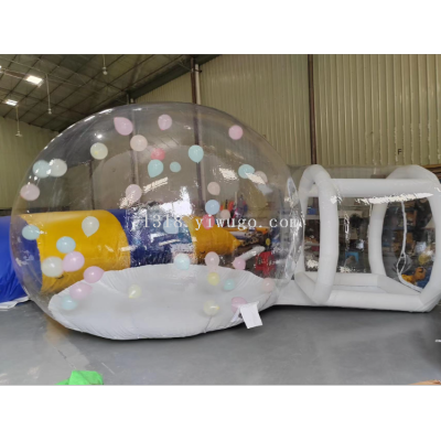 Yiwu Factory Direct Sales Inflatable Toys Inflatable Tent Transparent House Balloon House Bubble House Outdoor Camping Tent