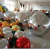 Factory Direct Sales Inflatable Toys Gold and Silver Red Inflatable Mirror Ball Inflatable Model Christmas Window Metal Hanging Ball Ornament Ball