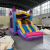 Yiwu Factory Direct Small Trampoline Inflatable Amusement Equipment Home Wholesale Inflatable Castle Children Slide