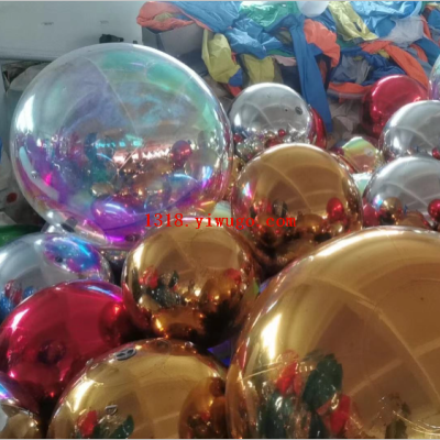 Factory Direct Sales Inflatable Toys Mirror Ball Mirrorball Christmas Showcase Hanging Ball Ornament Ball Bigshin