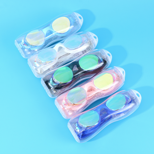 Silicone swimming goggles