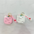 Creative Trending Rabbit Flexible Glue Coin Purse Cartoon Rabbit Toy Bag Package Pendant