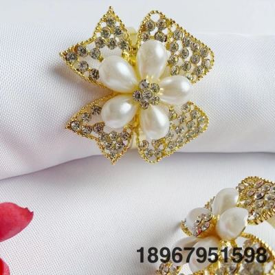 Bow Napkin Ring Napkin Ring Dining-Table Decoration Accessories, Thanksgiving, Picnic, Family Party, Wedding Decoration