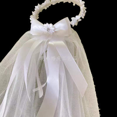 Foreign Trade Bridal Wreath Children's Garland Headdress Photo Studio Wedding Photography Western Wedding Costume Props