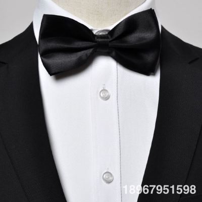 Factory Direct Sales Men's Formal Suit British Korean Bow Tie Trendy Popular Butterfly Customization as Request