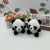New Cute Fragrance Simulation Yaya Panda Plush Doll Keychain Children's Handbag Pendant Boutique Doll