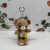 New Fragrant Duck Bear Plush Doll Keychain Couple Bags Pendant Hand Gift Doll Wholesale