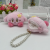 Cute Cartoon Cartoon Coin Purse Headset Lipstick Storage Bag Pearl Chain Tote Prize Claw Doll Wholesale Supply
