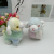 Trade Export Magic Color Alpaca Plush Doll Keychain Lamb Children Schoolbag Pendant Couple Bags Hanging Ornaments