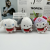 Sanrio Series Clow M Cinnamoroll Babycinnamoroll Pacha Dog Plush Doll Keychain Strawberry Candy Series Handbag Pendant