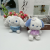 Sanrio Little Daisy Series Clow M Melody Pacha Dog Plush Doll Pendant Car Key Ornament Tide