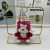 COH Aiai Crossdress Small Basket Plush Doll Keychain Children's Schoolbag Pendant Bag Ornaments Prize Claw Doll