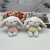 Cute Long-Ear Rabbit Plaid Rabbit Plush Doll Keychain Boutique Doll Pendant Ornaments Prize Claw Doll Wholesale