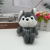 Fragrance Cute Husky Plush Doll Keychain Puppy Dog Car Key Pendant Bag Ornaments