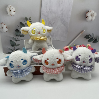 Sanrio Series Cute Cinnamon Handbag Pendant Boutique Figurine Doll Keychain Ornaments Prize Claw Doll Supply
