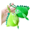 Elastic Cotton Squeezing Toy Dragon Plush Doll Keychain Decompression Healing Boutique Doll Prize Claw Doll Supply