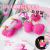 Cartoon Teenage Girl Heart Mobile Phone Universal Back Splint Cotton Doll Bowknot Boutique Doll Prize Claw Doll Supply