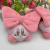 Internet Hot Girlish Bowknot Kirby Plush Doll Keychain Schoolbag Pendant Bag Ornaments Crane Machine