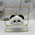 Cartoon Plush Animal Series Lesser Panda Frog Rabbit Coin Purse Pendant Lipstick Headset Change Storage Box