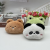 Cartoon Plush Animal Series Lesser Panda Frog Rabbit Coin Purse Pendant Lipstick Headset Change Storage Box