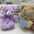 Dopamine Color Mocha Milk Bear Plush Doll Keychain Pendant Wedding Sprinkle Doll Gift