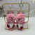 Xiaohongshu Best-Seller on Douyin Cartoon Little Beaver Plush Doll Keychain Pink Girlish Bag Hanging Piece Pendant
