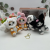 New Style Cute Cat Cute Cat Plush Doll Keychain Wedding Sprinkle Doll Gift