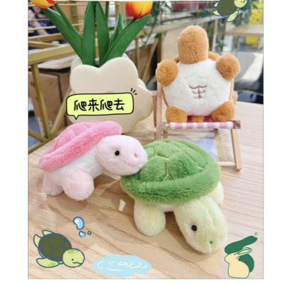 New Scented Little Turtle Plush Doll Keychain Marine Animal Series Doll Pendant Ornaments Prize Claw Doll