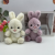 New Fragrance Flower Rabbit Plush Doll Keychain Bunny Handbag Pendant Boutique Doll Gift Crane Machine