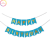 Cross-Border Hot Selling Factory Direct Sales Happy Birthday Letters Paper  Hanging Party Decoration Layout Flags