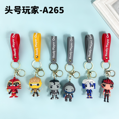 Key Chain PVC Card Holder Customized Number One Player Series