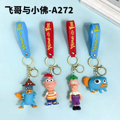 Key Chain PVC Custom Feige and Little Buddha Series