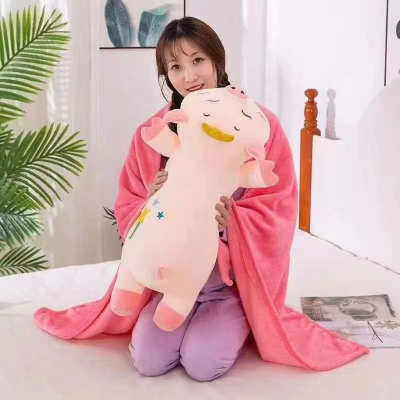 Plush Doll Custom Crown Pig Doll Air Conditioning Blanket