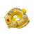 New Horn Boat Thickened Car Steering Wheel Cross-Border Swimming Ring Infant Children Swimming in Water Pedestal Ring
