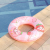 Cross-Border Swimming Ring Factory Wholesale Printing Adult Oversized Inflatable Float Swimming Ring Cartoon Children's Swimming Ring