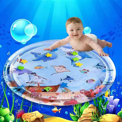 Factory Direct Sales Inflatable Baby Crawling Water Cushion Water-Filled Inflatable Baby Crawling Pat Pad Baby Inflatable Cushion