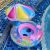 New Adult Thickened Sequins Floating Deck Chair Float Internet Celebrity Water Park Inflatable Backrest Seat Floating Bed Wholesale
