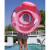 New Adult Thickened Sequins Floating Deck Chair Float Internet Celebrity Water Park Inflatable Backrest Seat Floating Bed Wholesale