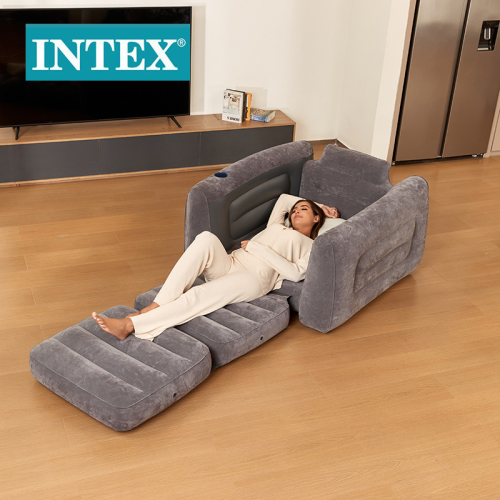intex66551 home inflatable sofa office noon break bed outdoor inflatable seat creative sofa bed