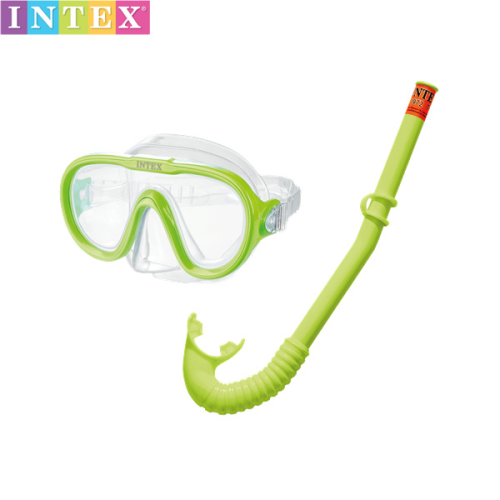 intex55642 green goggles breathing tube combination diving goggles belt breathing tube swimming glasses wholesale