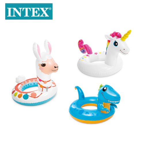 intex59221 summer children‘s animal swimming ring baby underarm ring water floating ring wholesale