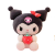 Clow M Melody Plush Toy Holding Strawberry Sanliou Doll