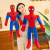 Plush Toy Spider-Man Silk Light Printing Spider-Man Plush Doll