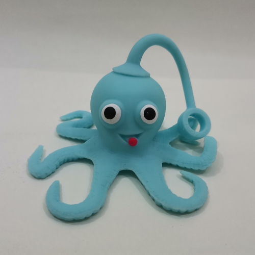 Octopus shaped Pinch Music PVA toys