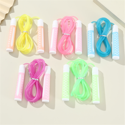 Lightweight and Wear-Resistant Non-Slip Handle Children's Figure Skipping Rope Student Test Fitness Exercise Skipping Rope Factory Direct Sales