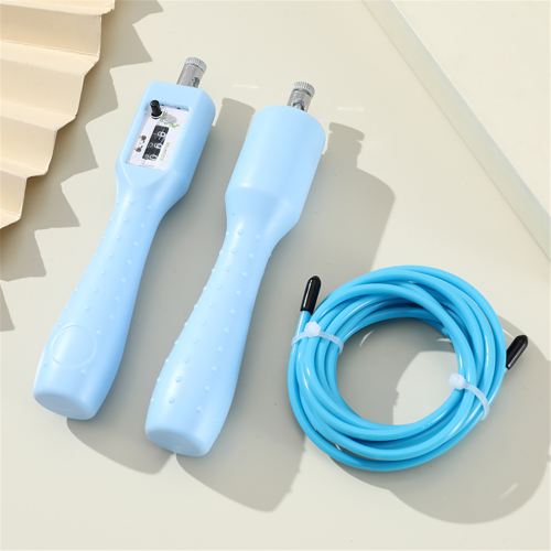 macaron color outer shaft can be skipping rope with counter 3 m specification adjustable length children‘s jumping rope factory spot direct sales