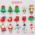 Amazon Christmas Keychain Pendant Santa Snowman Christmas Tree Christmas Socks Christmas
