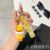Creative Cartoon Ice Cream Stitch Keychain Cute Cone Pet Elf Key Chain Pooh Bear Capby