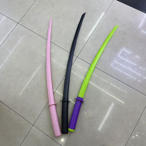 best-seller on douyin radish 3d gravity telescopic samurai sword cos flail knife bearing sword decompression trick toy in stock