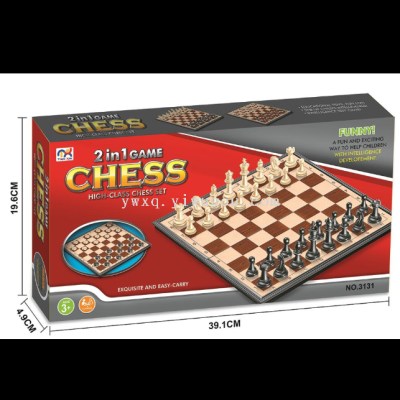 CHESS 2 IN 1 GAME
